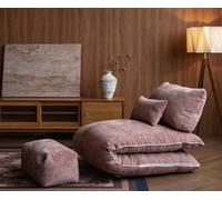 Folding Sofa Bed, Multi-Functional Lazy Sofa for Sitting & Lying, Portable Guest Sleeper, Convertible Floor Couch for Small Space