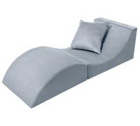 Folding sofa, comfortable, relaxing, 3 in one, pouffe, table