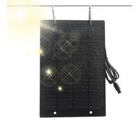 Folding Solar Panel: Solar Module, Portable Solar Panel 20 cm - Compact Monocrystalline Solar Panels, Portable for Camping, Trekking, Hiking, Motorhome Travel