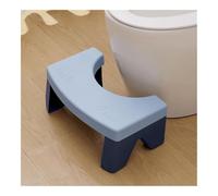 Folding Squatting Toilet Stool,Poop,Non-Slip Bathroom Potty Foot Help Healthy Intestine Flora,Aligns The Colon for Faster Easier Relief,Adjust Height(Blue)