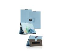 Folding Stand Case Compatible with TCL TAB 11 FE/Tab Gen 2 (9465X) 11'' Tablet Protective Cover with Pencil Holder & Wrist Strap(Sky Blue)