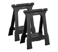 Folding Stanley Junior Trestles, Model STST1 70355, Black Color, for DIY