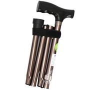 Folding Stick For The Elderly, Height Adjustable Walker Made Of Lightweight Aluminum And Portable, Non Slip Crutches For The Elderly Man Woman Man Woman Handica decorate Aqiong