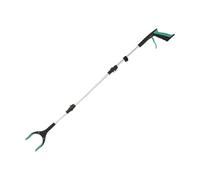 Folding Stick with Claw Handle - Flexible Waste Collector Heavy Duty Tool | Mobility Aid with Extended Arm for Seniors to Pick Up Waste, A