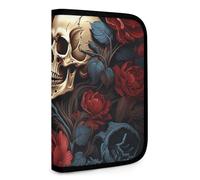 Folding Storage Bag, Skull Image Poster Printed Storage Bag,tool Storage Bag,cosmetic Storage Bag