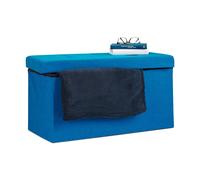 Folding storage bench Foldable Footstool 85 L 300 kg Folding Ottoman Lightweight
