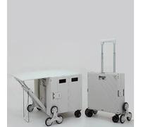 Folding Storage Trolley Case for Camping, Picnic, and Travel