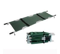 Folding Stretcher, Aluminum Alloy Emergency Rescue Stretcher, Portable Patient Transport Medical Stretcher for Hospitals/Clinics/Families/Sports Fields