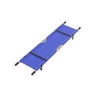 Folding Stretcher, Stainless Steel Medical Stretcher Portable, Blue First Aid Stretcher, Patient Transfer Backboard Immobilization, Multi Purpose Home, for Accident Rescue