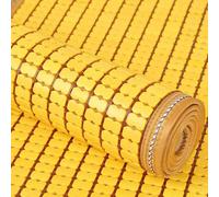 Folding Summer Cooling Mat Breathable Air Conditioning Bed Sheet Double Sided Bamboo Sleeping Mat for Hot Weather Smooth & Comfortable Summer Sleep Solution