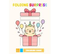Folding Surprise Coloring Book: A Fun Hidden Art Experience for Kids