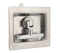 Folding T Handle Lock Safety Unlock Stainless Steel Door Handle Lock RV Yacht