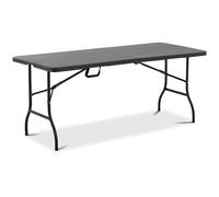 Folding Table 1,830 x 750 x 740 mm Royal Catering 150 kg Inside/outside Black - Folding Tables by Black
