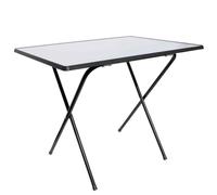 Folding Table 60x80cm Anthracite with Scissor Frame Garden Terrace Side