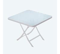 Folding Table for Home & Outdoor Use - Versatile Dining Coffee & Leisure Table Compact Size 60x59CM Perfect for Camping & Negotiation (Color A)