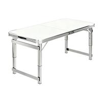 Folding Table for Outdoor | Rectangular Dining Table for Camping and Hiking | Aluminium Alloy, Portable Stand for Garden or Office Use