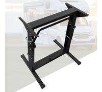 Folding Table Leg/Bed Base for RV, Height Adjustable, Max Load 550lbs, Table Base Mount for Caravan, Boat, Yacht