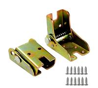 Folding Table Leg Hinges 90° self-Locking Hinge Support Table Folding feet Invisible feet Furniture Accessory Connector (2 Hinges)