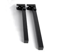 Folding Table Legs, 90° Iron Support Legs for Coffee Table and Laptop Table, Practical Metal Design, 35cm (13.7in), Set of 2 Pieces