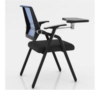 Folding Tablet Arm ChairBlack Mesh Nesting & Stacking Design for Office Classroom Conference Room & SpaceSaving One Size