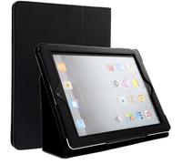 Folding Tablet Case for Apple iPad 2 Gen. - A1396 Bookcase w/ Stand - Black