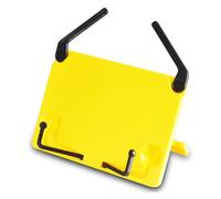 Folding Tabletop Shee Music Stand Holder with Side Clip Adjustable Desktop Music Stand Textbook Desk Holder Fold Foldable