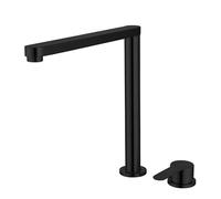 Folding Tap for Campervan Sink Brushed Lift Faucet Save Space Kitchen Mixer Tap Ideal for Window Installation Single Lever Kitchen Mixer Taps (Black)