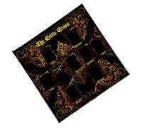 Folding Tarot Practice Cloth Soft Mysterious Theme Velvet Divination Cloth Durable Tarot Table Cover for Divination Rituals