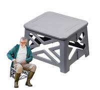 Folding Toilet - Portable Folding Outdoor Toilets - Camping Stool, 100kg Weight Capacity, Adult Car Potty, Travel Potty Seat for Camping, Car, Travel