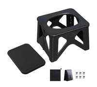 Folding Toilet Seat - Portable Camp Stool Potté with Proof Bucket and Secure Lid | Easy Clean Travel Toilets for Adults During Camping, Rand