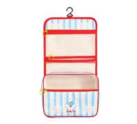 Folding Toiletry Bag Compartment Storage Organizer with Hook