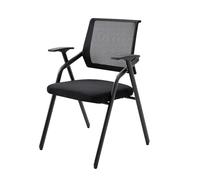 Folding Training ChairWriting ChairOffice Conference Room Meeting ChairEmployee Chair(Color:Green,Size:55 * 45 * 86cm) 1piece(Black)
