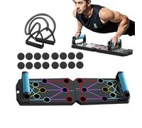 Folding Training - Push Up Support | Fitness Equipment for Weapons, Chest and Core Training, Portable Workout Base for Home and Gym