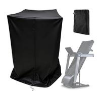 Folding Treadmill Cover - Running Machine Protective Case 210D Heavy Duty Organizer Home Fitness Accessories（37″L x 30″W x 63″H）