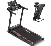 Folding Treadmill with Incline, ADREAM 2.5HP Electric Treadmill for Home Office, Indoor Walking Running Machine with LCD, Cup Holder