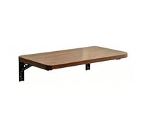 Folding Trestle Table Wall Mounted Folding Table Space-Saving Design for Catering Fold Down Laundry Shelf with Heavy-Duty Brackets for Bedroom Office Balcony Kitchen B,30 * 40CM