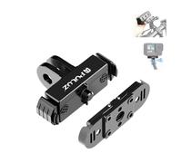 Folding Tripod Latch Mount Base Adapter Kit for GoPro HERO 12 11 10 9 8 Max | Quick Release Mounting Support Compatible with Tripod, Selfie Stick, Magnetic Base and other Camera Accessories for Go Pro