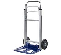 Folding Truck Extendable transport handle Aluminium frame Rubber wheel