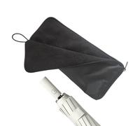 Folding Umbrella Storage Bag - Chenille Hand Drying Puff with Zipper, Super Absorbent Umbrella Bag, Quick-Drying Hand Towels for Travel, Work