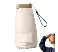 Folding Umbrella - Travel Golf Umbrella, Graduated Color Umbrella | duAal-Use Umbrella, Uv Protection Umbrella with The Adoption of 6 Strong Ribs Design, Personal Rain Protection Gear for Summer