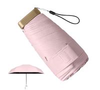 Folding Umbrella - Travel Golf Umbrella, Graduated Color Umbrella | duAal-Use Umbrella, Uv Protection Umbrella with The Adoption of 6 Strong Ribs Design, Personal Rain Protection Gear for Summer