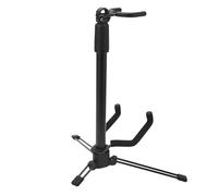 Folding Violin Stand, Universal Ukulele Holder with Tripod Base, Portable Musical Instrument Stand for Violin, Mini Guitar, Banjo, Mandolin, Durable Plastic Metal Sponge Constructi