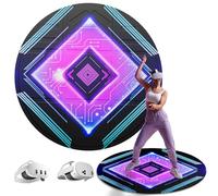 Folding VR Mat for Meta Quest 3S/Quest 3, Round Anti-Fatigue Large Mat, Non-Slip and Comfortable Floor Mat, Premium Game Accessories Compatible with PSVR2, Oculus Quest 2/Pro/Apple Vision Pro