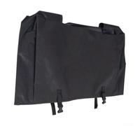 Folding Wagon Cart Cover Sturdy for Front And Folding Wagon Cart | Rear Foldable Trolleys for Automotive Performance Storage Bag with Handle, Oxford Cloth Camping Hiking Gear Protector(Black)