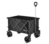 Folding wagon NILS Camp NC2604 Noir 92x56x74-90 cm