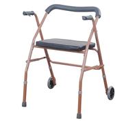 Folding Walking Frame, Walking Frame, Foldable with Cane Casters for Easy Movement Suitable for Rehabilitation Training for The Elderly