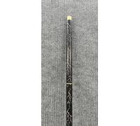 Folding Walking Stick for Adults - 3-Piece Lightweight Adjustable Cane with Lightning Design - Portable Collapsible Walking Aid with Brass Detailing - Stylish Mobility Stick for Men & Women