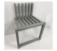 Folding Wall Chair - Solid Wood, Adjustable Height 35/42cm, 150kg Load Capacity, Sturdy Shoe Change Stool for Entryway, Space-Saving Design