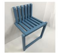 Folding Wall Chair - Solid Wood, Adjustable Height 35/42cm, 150kg Load Capacity, Sturdy Shoe Change Stool for Entryway, Space-Saving Design