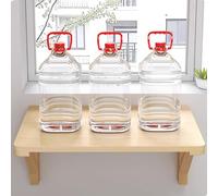 Folding Wall Desk Shelf with Brackets - Heavy Duty Wall Mounted Fold Down Table Wooden, Floating Breakfast Bar Table Dining Table - L40 60 70 80 90 100 120cm (Size : L60xW30cm/L24xW12in) To